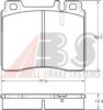 ICER 181158 Brake Pad Set, disc brake